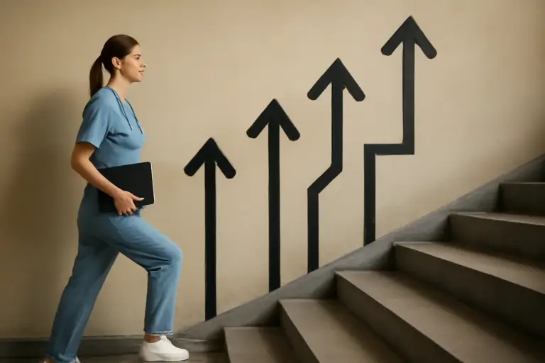 Progressione di carriera per infermieri: come cambiano le possibilità in base alla specializzazione